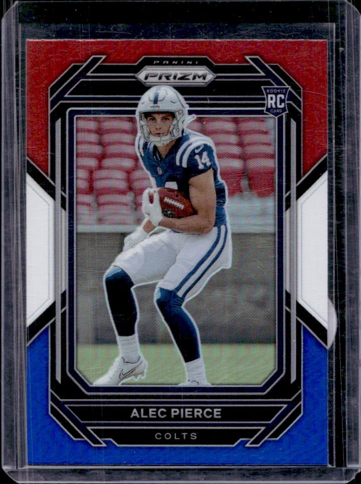 Alec Pierce Panini Prizm #330 Red/White/Blue