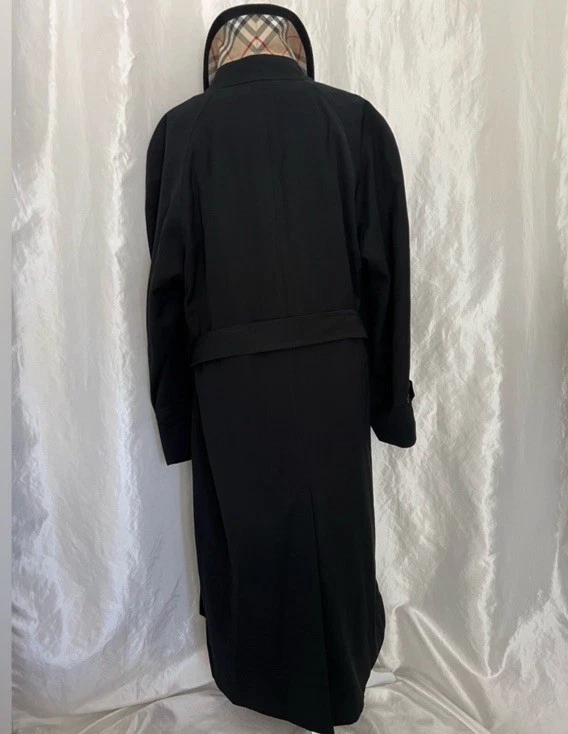 Gabardina de lana Burberrys London de colección para hombre talla EU 42R Foto 3 de 4