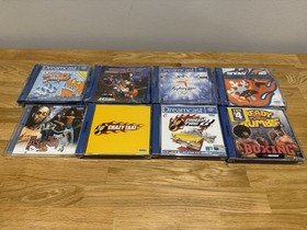 Sega Dreamcast Console & Game Bundle + Controllers + Cables VMU Tested & Working