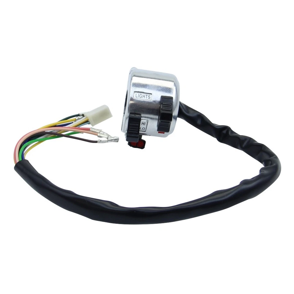 Lenkerschalter Lenkerarmatur Griffarmatur links chrom für Yamaha FS1 DX - Bild 2 von 4