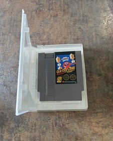 Nintendo NES game Clu Clu Land cart  with a case