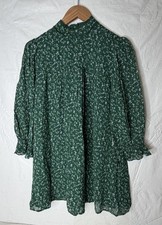 Reformation Outtilie Rosemarie Green Floral Dress Size Small New With Tags