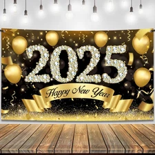 2026 HNY Wall Banner with Latex
