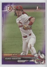 2017 Bowman Draft Purple 84/250 Kramer Robertson #BD-161 3r4