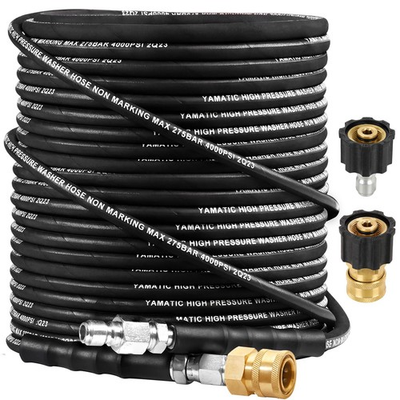 #ad Kink Resistant Pressure Washer Hose 1 4quot; 100FT Wear Resistant 4000PSI Power ... $178.62
