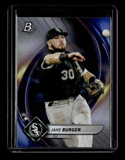 Jake Burger 2022 Bowman Platinum #82 Chicago White Sox BASEBALL ROOKIE