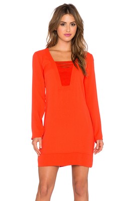 tigerlily orange dress