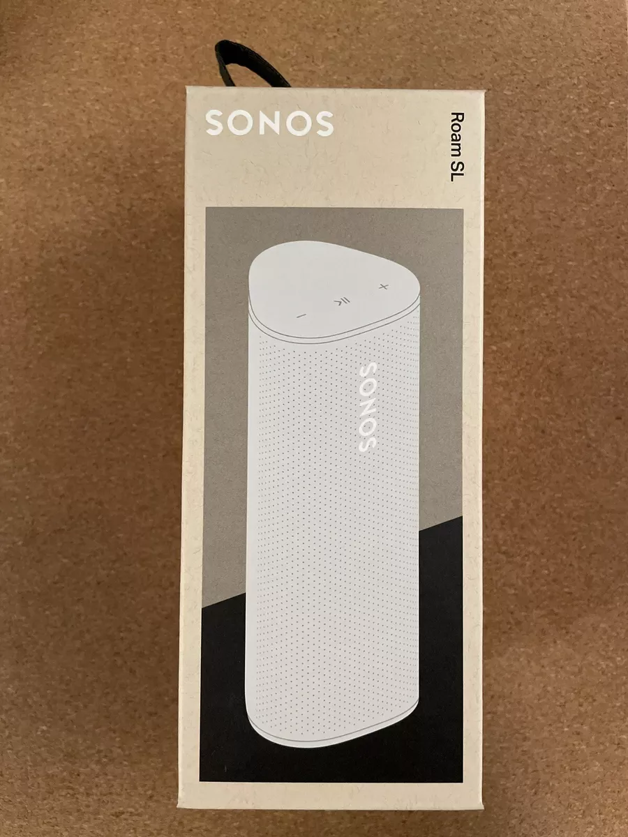 blanding Modsætte sig temperament Sonos Roam SL Portable Waterproof Smart Speaker - Lunar White 840136801450  | eBay