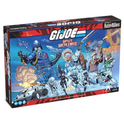 Axis & Allies Transformers Battle for the Arctic Circle Board Game