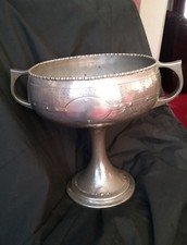 Arts & Craft Zinn Doppelgriff Podest Comport/Schale/Tazza