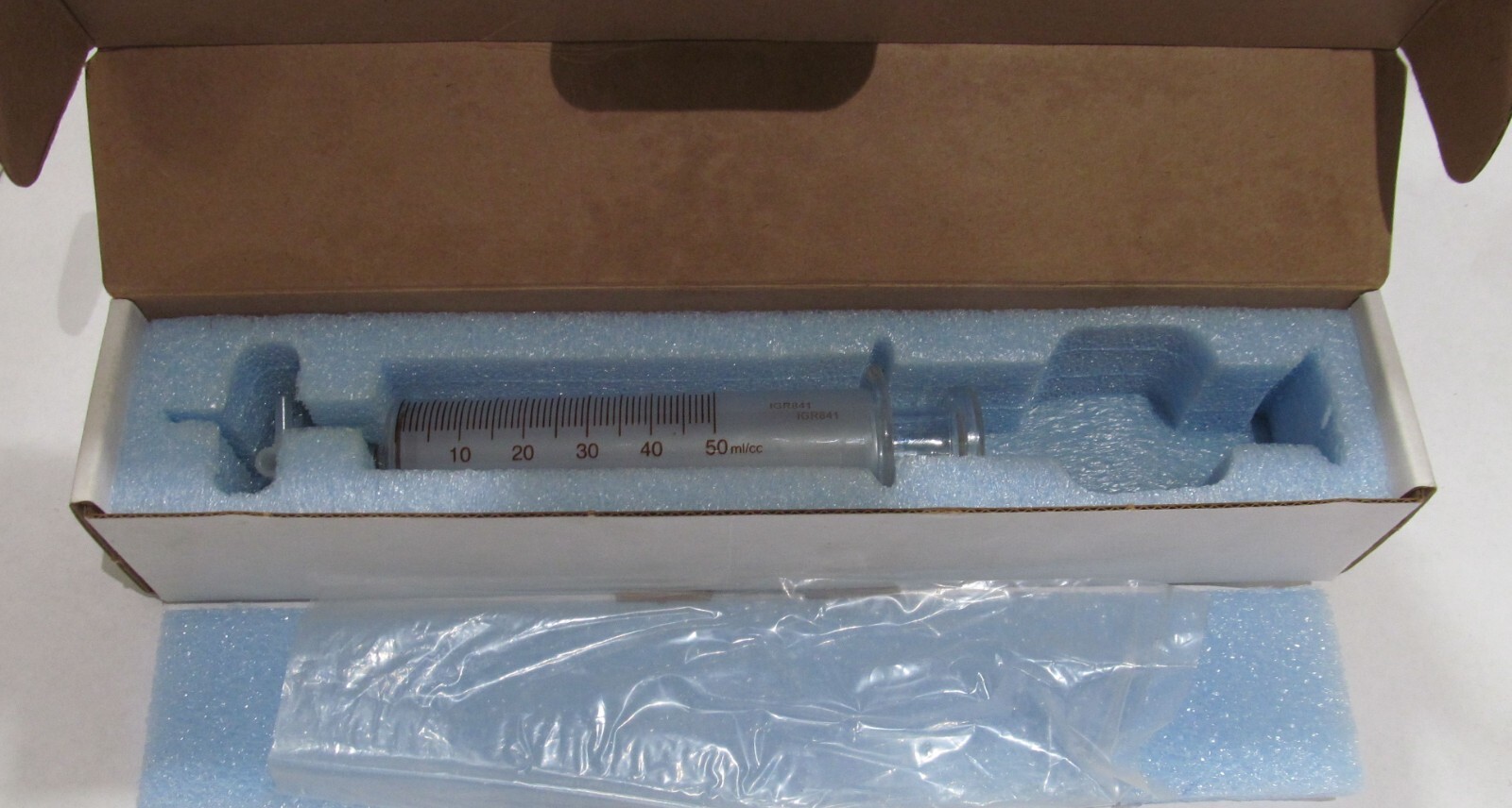 NOB WEIDMANN GLASS SAMPLE SAVER SYRINGE 50ML IGR841