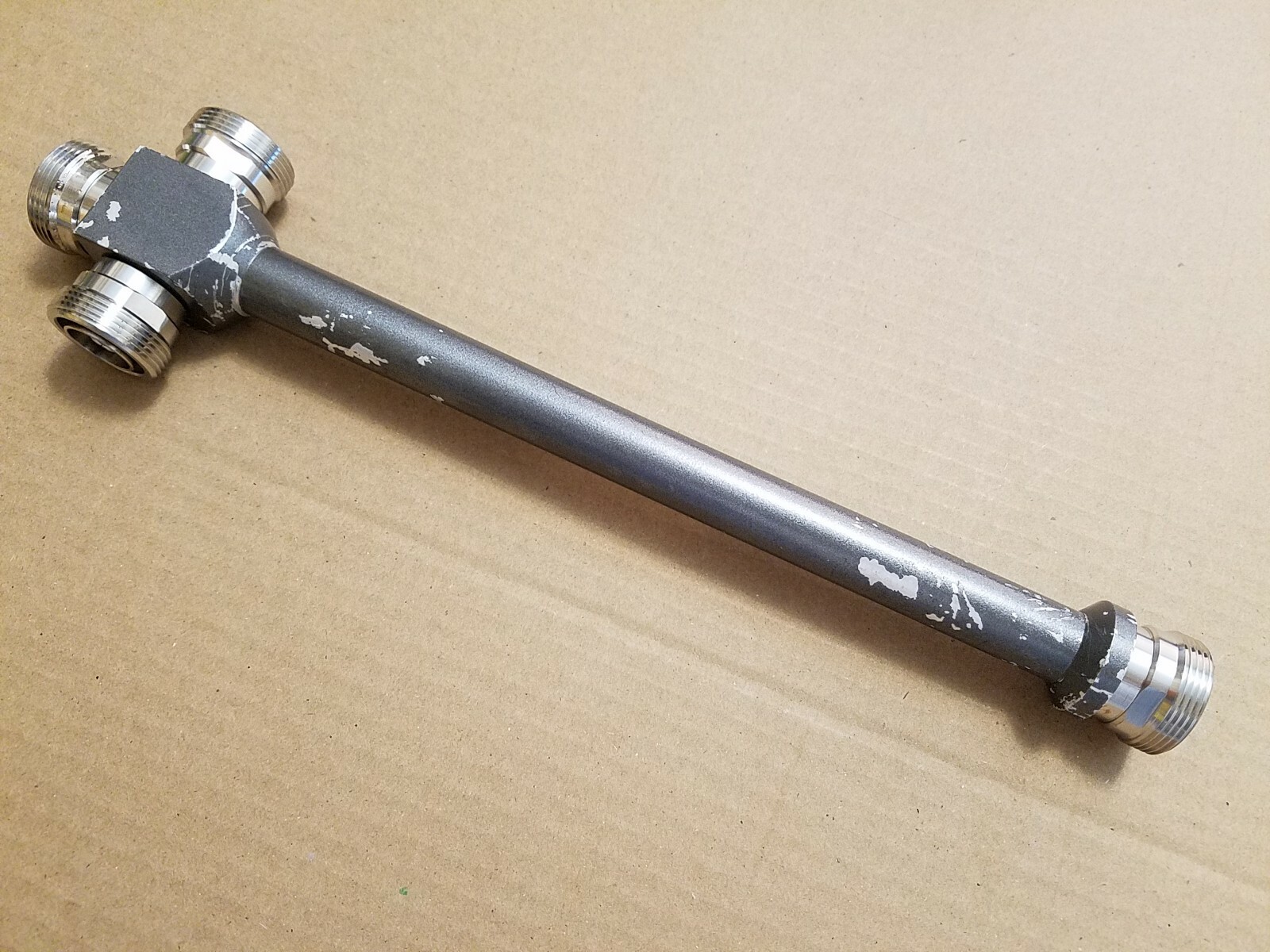 MicroLab D3-08FD 7-16 DIN 3-Way Power Splitter 500W 380MHz-2.7GHz RF Microwave