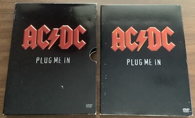 AC/DC Plug Me In 2 Disc DVD Set 5 Hours Run Time Concert Includes All ...
