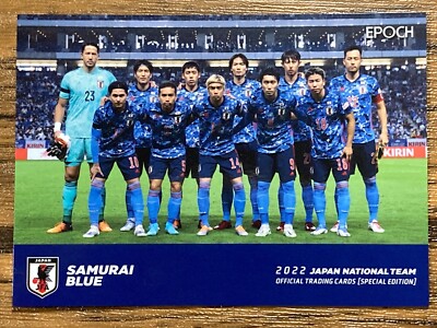 Samurai Blue Nadeshiko Japan Soccer Card Set Epoch 2022 | eBay