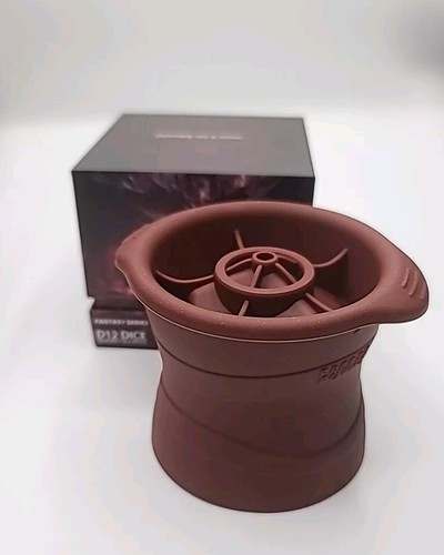 D12 Dice Shaped Whiskey Ice Mold D&D - DND/TTRPG Fans - Picture 7 of 8
