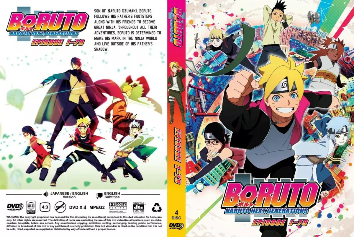 Anime DVD Boruto: Naruto Next Generations Vol. 880-903 Box 32 ENG SUB All  Region