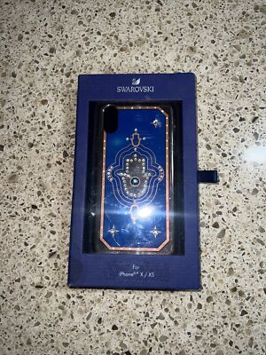 NIB Swarovski 5499270 Tarot Hand Smartphone Case Cover iPhone X/XS Pink Blue $65