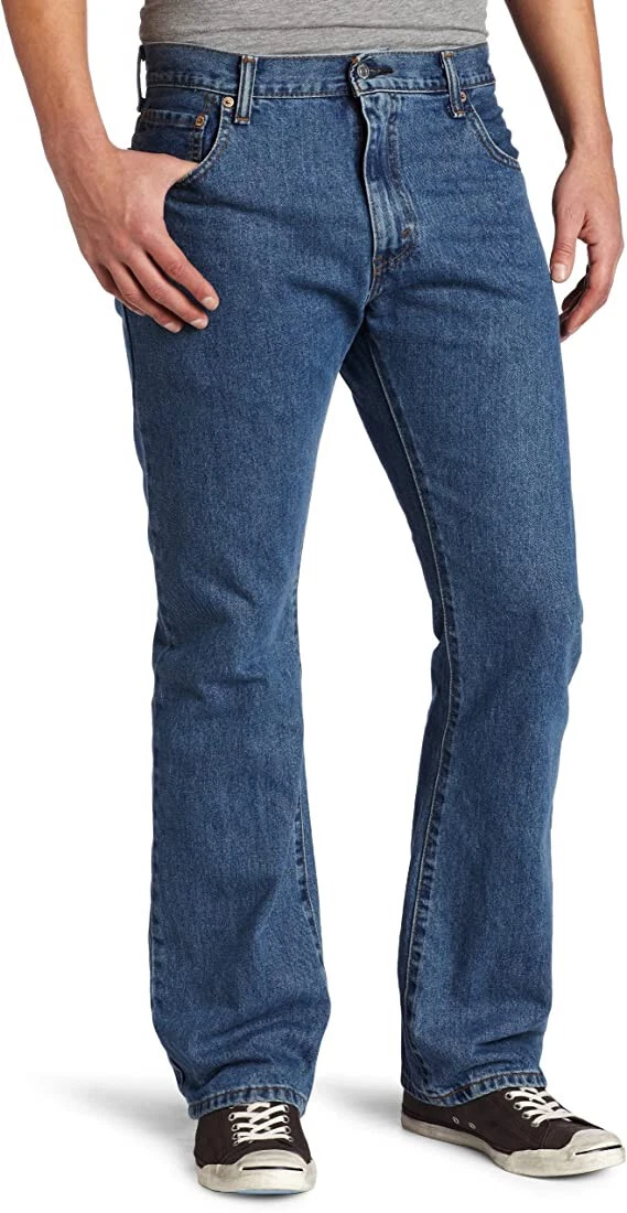 Mens stonewash deals bootcut jeans