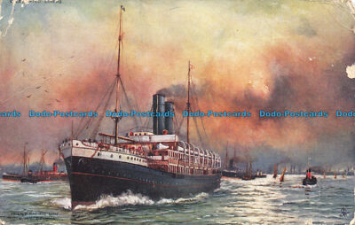 R115048 Orient Pacific Line. R. M. S. Oriona. Tuck. Oilette