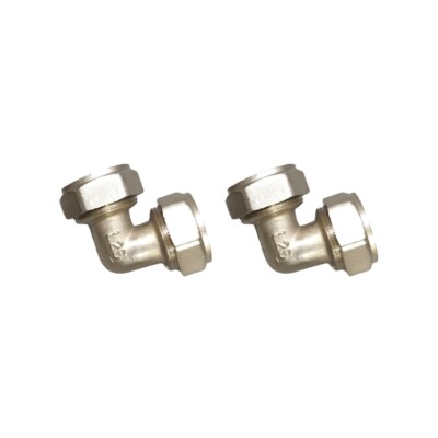 2 pcs MaxLINE Compressed Air Piping 3/4'' Elbow M8067 Connector
