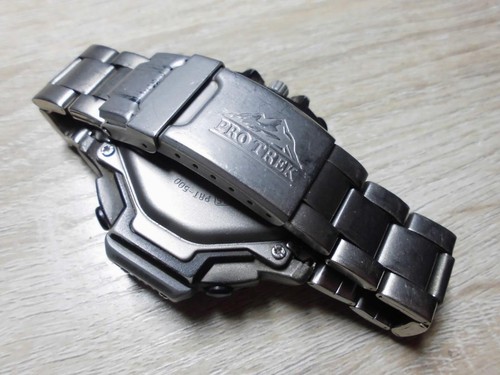 CASIO PROTREK PRT-500 Titanium watch - Picture 10 of 11
