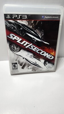 Split/Second (Sony PlayStation 3, 2010) Racing Car PS3 Complete w/Manual CIB