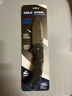 Cold Steel 4-Max Scout Folding Knife / flashlight set