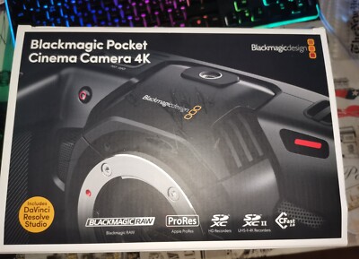 Blackmagic Pocket Cinema Camera 4k con Da Vinci Resolve Studio come Nuova