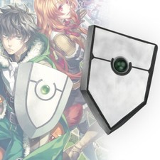 The Rising of the Shield Hero Naofumi Iwatani Cosplay Led Shield Props PVC