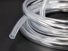 10' Roll of Clear PVC Tubing 1/4" ID x 3/8" OD Versilon C219A - USA Made