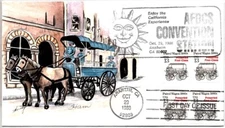 #2258 PATROL WAGON TRANSPORTATION SERIES, AMERICOVER, HAM ARTWORK HAND PAINTED