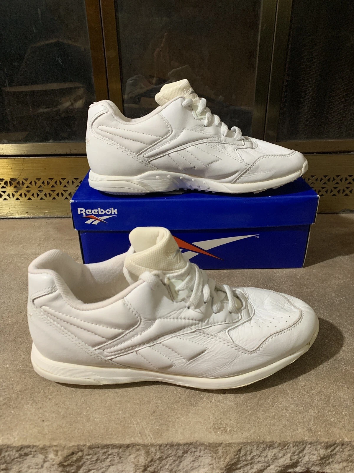 Chaussures Reebok femme vintage 1994 Comfort Glide Supreme 11 21158 blanches US 7.0 NEUVES