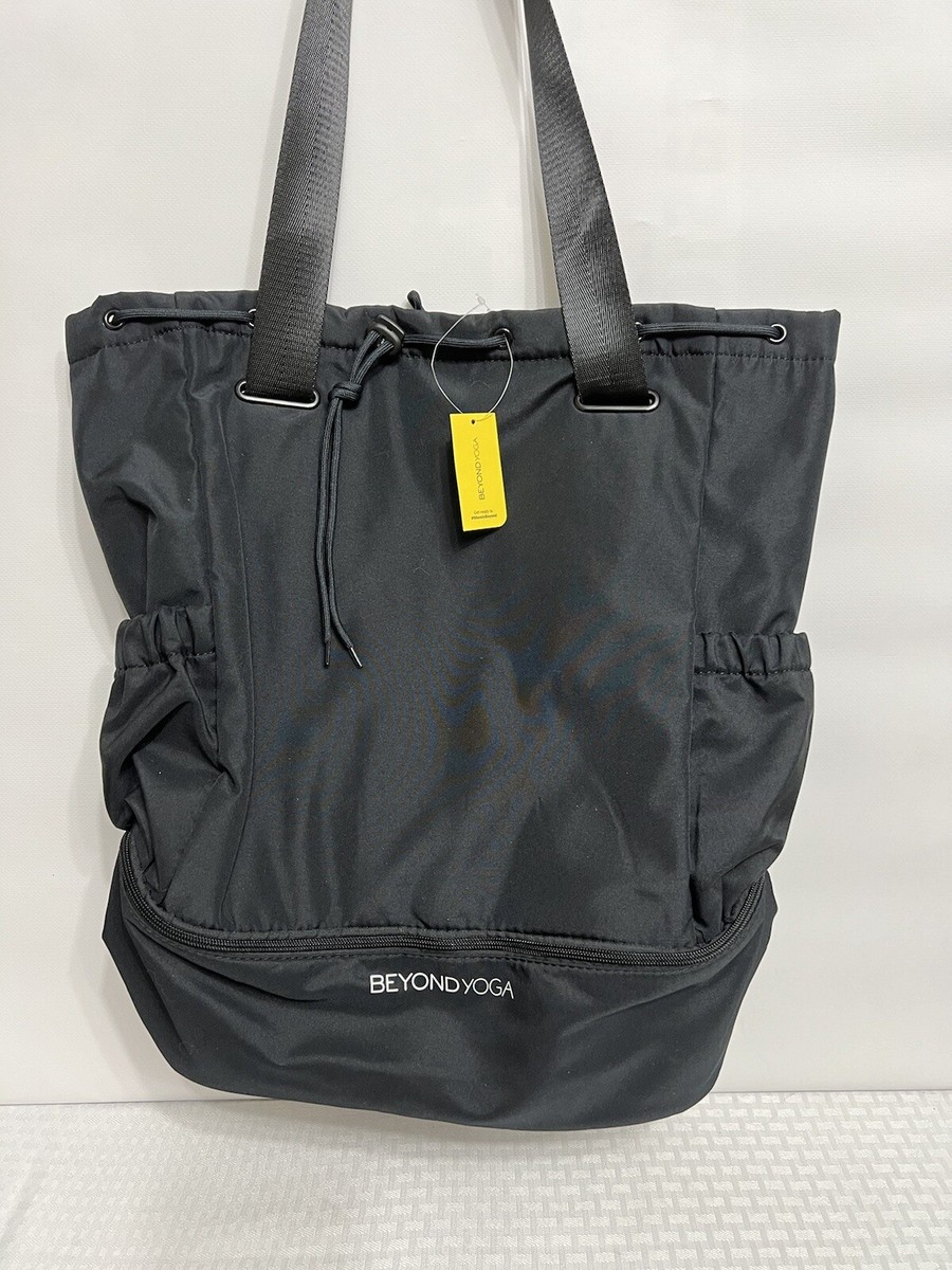Beyond Yoga Black Backpack New With Tags ??? Brand New W/Tag BEYOND YOGA Backpack Black Many Pockets | eBay main image 3