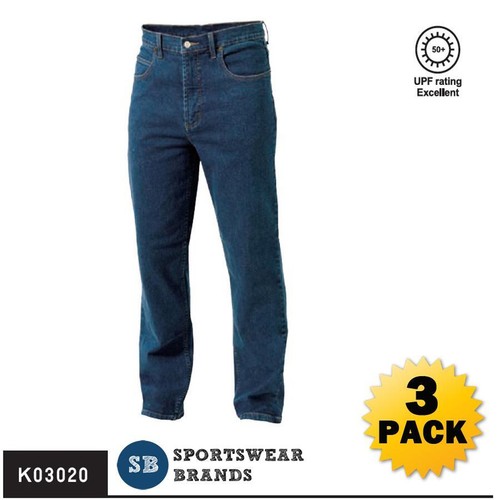 3 x King Gee Denim Work Jeans Casual Workwear Tradie KingGee Classic
