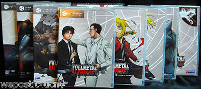 Full Metal Alchemist DVD #s 3 4 5 6 7 &10 11 13 ..8 ALL NEW DVDS Next Day Ship 