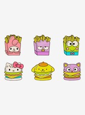 Loungefly Sanrio Fast Food Blind Box Enamel Pin NEW OPENED BOX