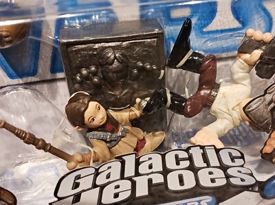 Hasbro Star Wars Galactic Heroes Princess Leia & Han Solo Action