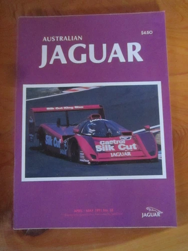 MAGAZINE AUSTRALIAN JAGUAR APRIL - MAY  1991   NO. 38  GREAT **  MUST SEE **