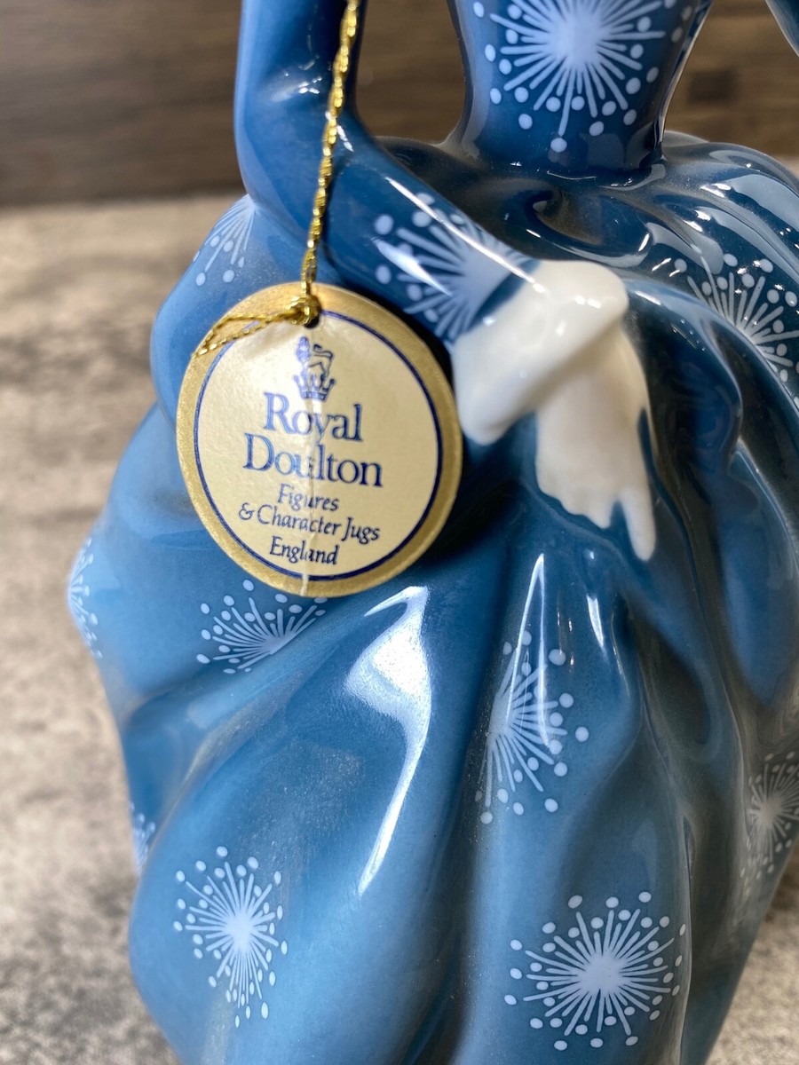 Royal Doulton Figurine HN 2334 Fragrance, Woman in Dark Blue