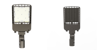 150W STREET LIGHT SHOE BOX UL/DLC 19500 LUMENS 110V VIEWING ANGLE:150*85 DEGREE