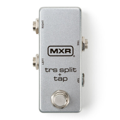 MXR M231 TRS Split + Tap Compact Passive Splitter & Tap Tempo Mini Guitar Pedal