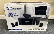 Home Theater System - by Cayman Media Labs HD-11 5.1 - COMPLETE - OPEN BOX
