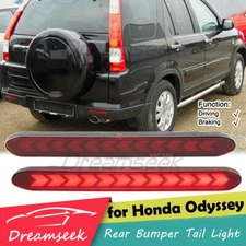 Red LED Bumper Reflector Tail Light For Honda CR-V 2005-2006 Brake Driving Lamp