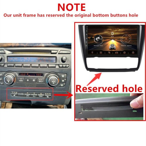 For 2004-2011 BMW 1 Series E81 E82 E87 E88 Carplay 9" Android Stereo Radio FM - Bild 6 von 6