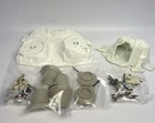VTG 1982 Kenner Star Wars Micro Collection Hoth Turret & Wampa Cave Playset Lot