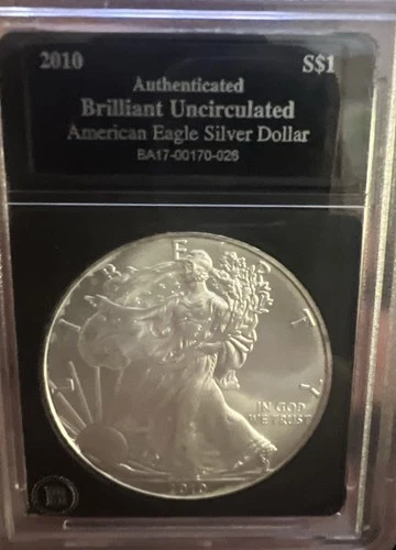2010 Brilliant Uncirculated American Eagle S$1