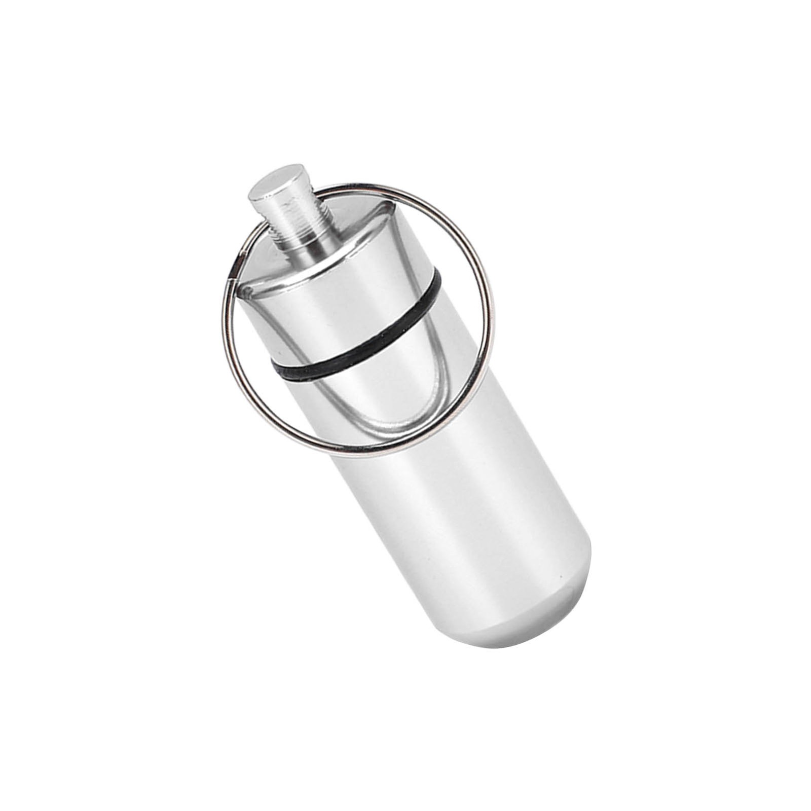 Aluminum Alloy Medicine Bottle Outdoor Portable Waterproof Moistureproof Medicin