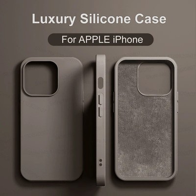 iPhone Handyhülle Silikonhülle stoßfest weich Luxury Case