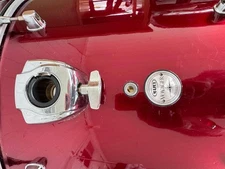 Mapex Voyager Bass Drum 22"x16" – Wine Red Finish – With Legs – Made in Taiwan