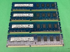 32GB 4x8GB Hynix 2Rx8 PC3L-12800U-11-13-B1 - LOT OF 4 8GB - UNTESTED